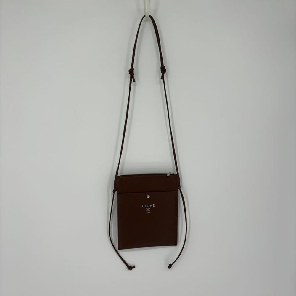 Celine Sharp Take Away Leather Pouch